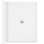 Miss SHOE! Cards (Inside (Right))