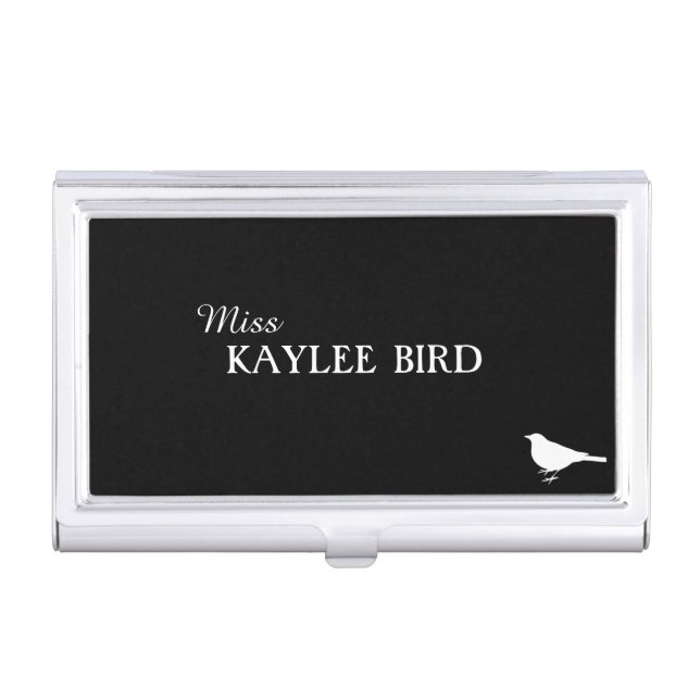 Miss Simple Business Card Holder (Front)