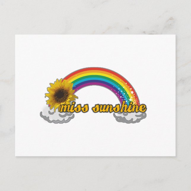 Miss Sunshine Postcard (Front)