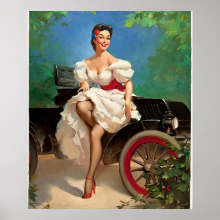 Miss Sylvania 2 Pin Up Art Poster