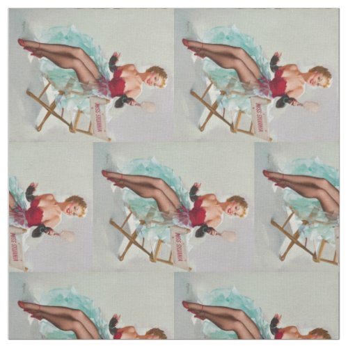 Miss Sylvania Pin_Up Girl Fabric