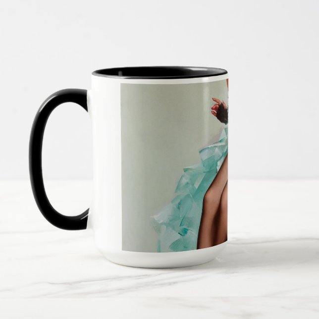 Miss Sylvania Pin-Up Girl Mug (Left)