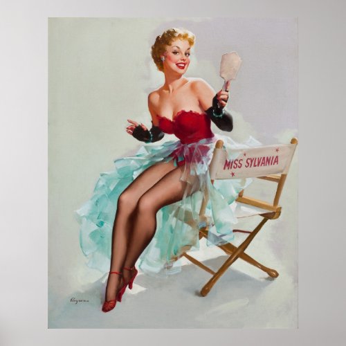 Miss Sylvania Pin_Up Girl Poster