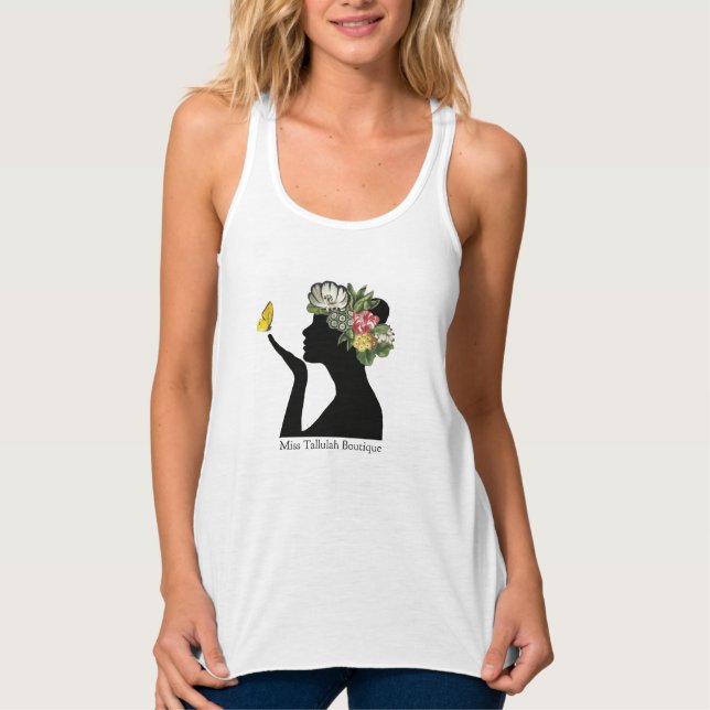 Miss Tallulah Boutique Work Out Tank Top (Front)