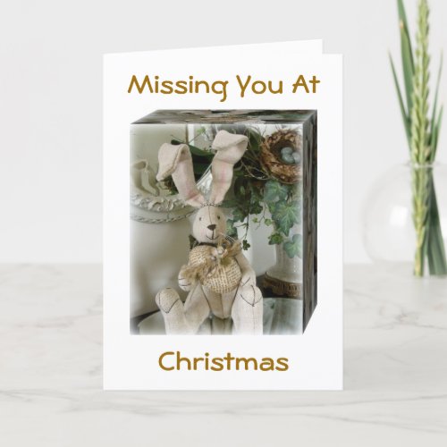MISS THEM_TELL THEM AT CHRISTMAS WITH LOVE HOLIDAY CARD