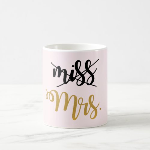 Miss to Mrs bridal shower coffee mug - This Miss to Mrs coffee mug makes a perfect bridal shower gift