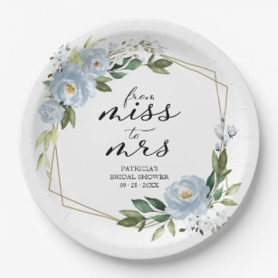 Floral 7 in. Paper Plates