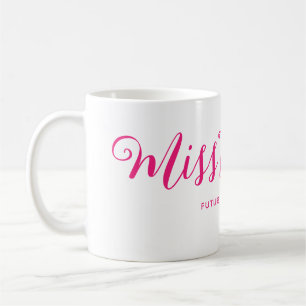 Miss to Mrs Modern Boho Script Bachelorette Coffee Mug