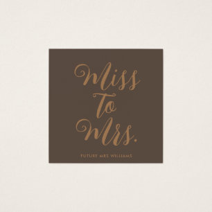 Miss to Mrs Modern Bridal Shower Bachelorette