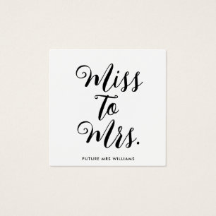 Miss to Mrs Modern Bridal Shower Bachelorette