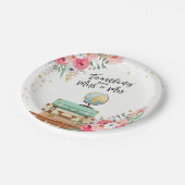 Miss to Mrs Travel Bridal Shower Paper Plates (Angled)