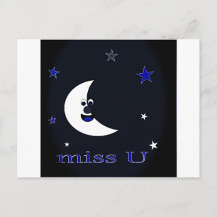 miss u postcard