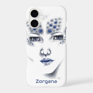 Miss Universe Beautiful Alien Woman Original Art iPhone 17 Case