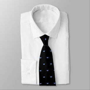 Miss USA Blue Star Crown Men's Tie