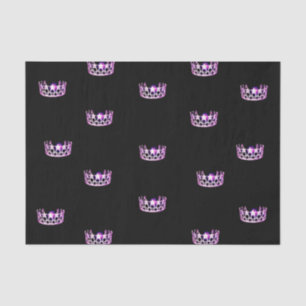 Miss USA Orchid Crown Tissue Paper