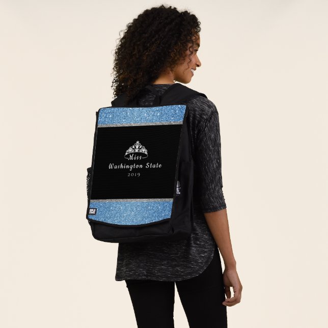 Miss USA Pearl Crown Backpack (Worn)