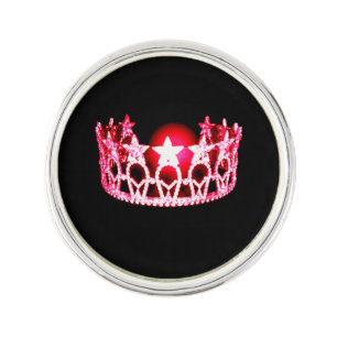 Miss USA Red Crown Lapel Pin