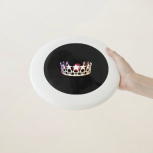 Miss USA Silver Crown Custom Frisbee