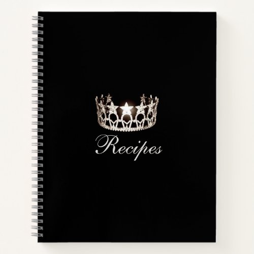 Miss USA Silver Crown Custom Recipe Notebook