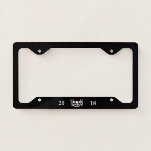 Miss USA Silver Crown Date License Frame
