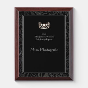 Miss USA Silver Crown Plaque