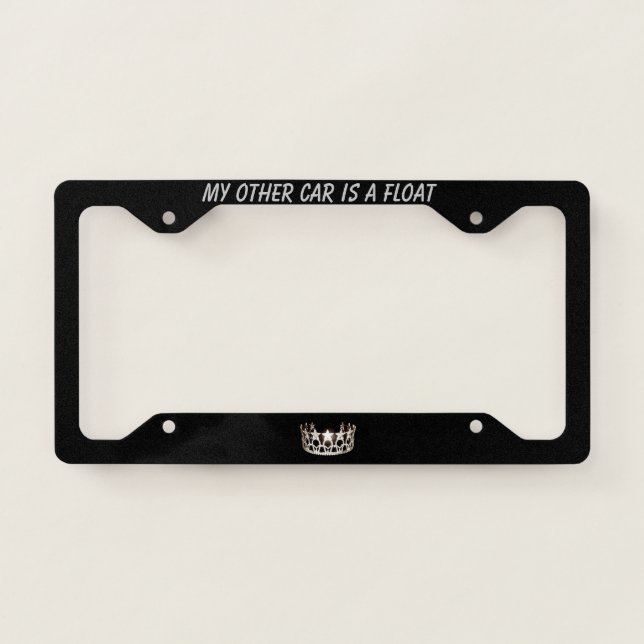 Miss USA Silver Star Crown License Frame-My Other Plate Frame (Front)