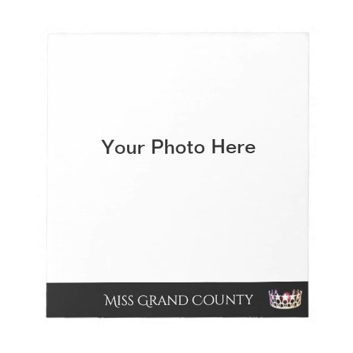 Miss USA State Silver Crown Autograph Pad