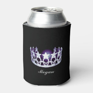 Miss USA style Crown Custom Can Cooler