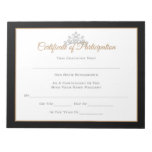 Miss Usa Style Pageant Certificates-particptn Notepad at Zazzle