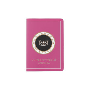 Miss USA style Pageant Custom Passport Holder