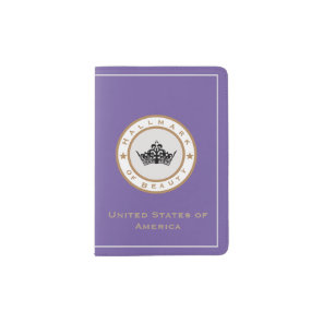 Miss USA style Pageant Custom Passport Holder