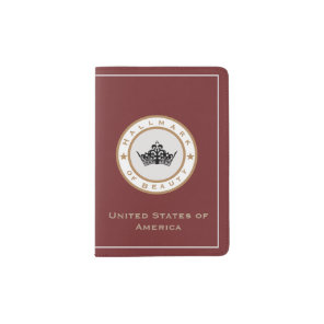 Miss USA style Pageant Custom Passport Holder