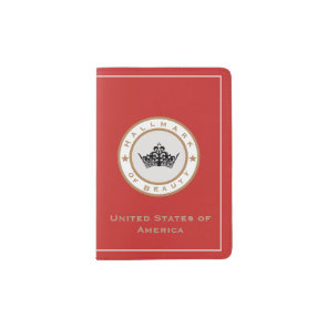 Miss USA style Pageant Custom Passport Holder