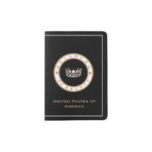Miss USA style Pageant Custom Passport Holder