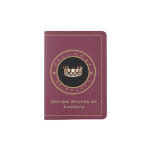 Miss USA style Pageant Custom Passport Holder