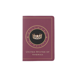 Miss USA style Pageant Custom Passport Holder