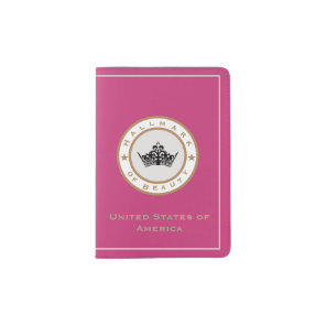 Miss USA style Pageant Custom Passport Holder