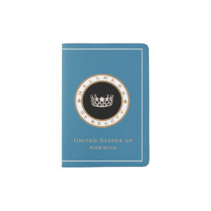 Miss USA style Pageant Custom Passport Holder