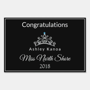 Miss USA style Pageant Yard Sign-Large Sign