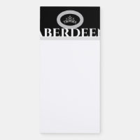Miss USA style Silver Crown Magnetic Note Pad