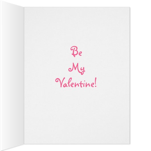 Miss Valentine Card (Inside (Right))