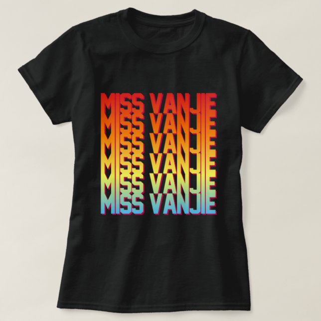 Miss Vanjie! T-Shirt (Design Front)