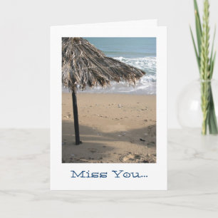 Miss You... Card