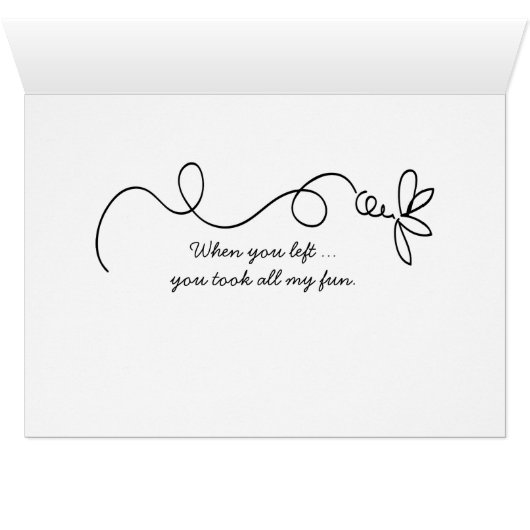 Miss You Chimpanzee (Inside Horizontal (Bottom))