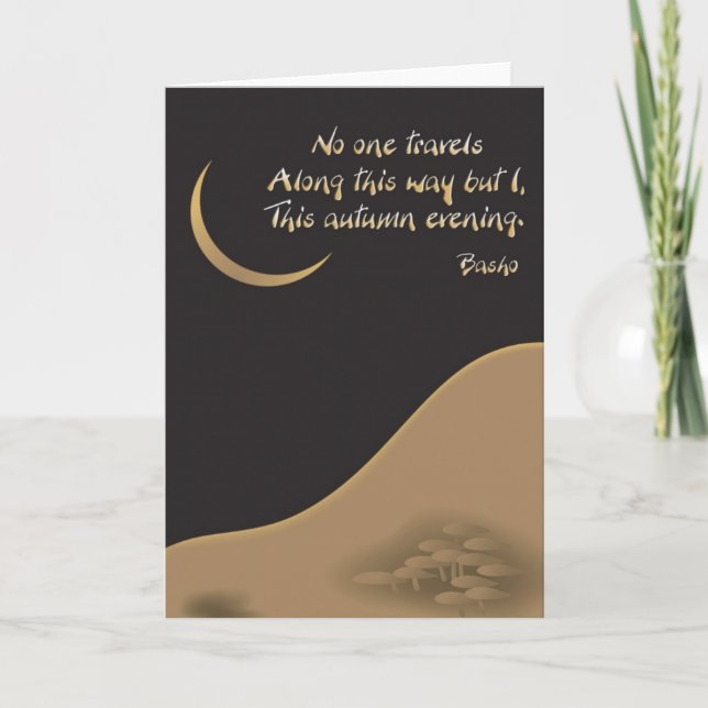 Miss you poetry card (Front)