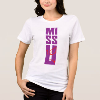 ''Miss You" Sentiment T-shirt Tri-Blend Shirt