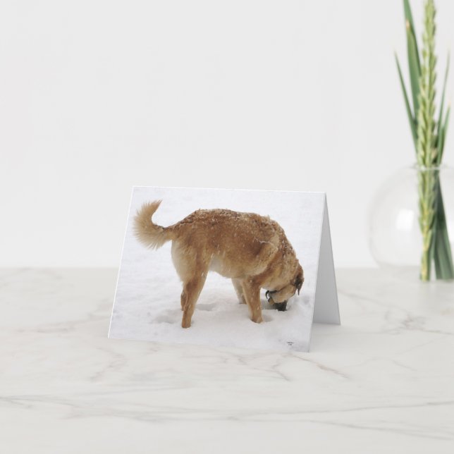 Miss You So Much, I'm Acting Weird - Western Card (Front)