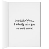Miss You Stretching Kitty Cards (Inside (Right))