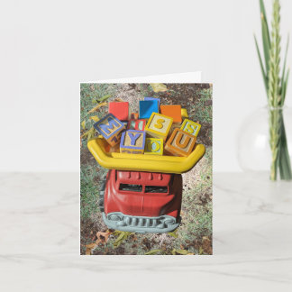 Miss You Truckloads Card