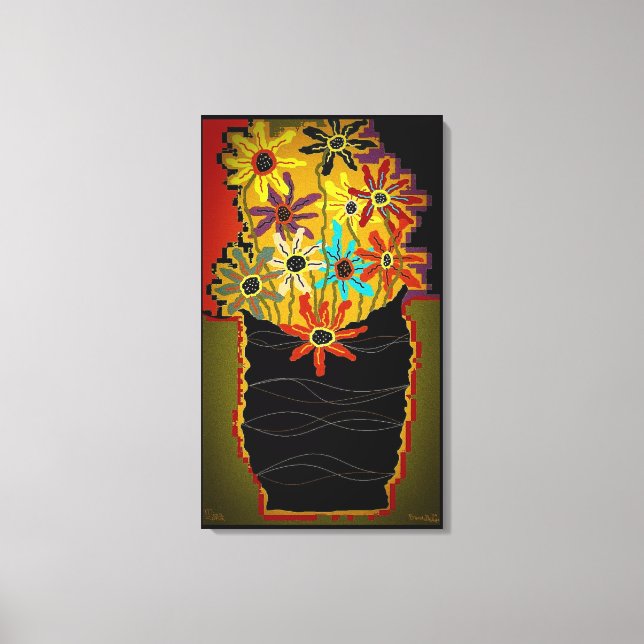 Miss Zora 19x32 Wrapped Canvas Print (Front)